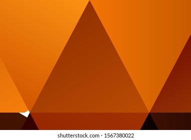 Light Multicolor vector abstract mosaic background. Creative geometric illustration in Origami style with gradient. Pattern for a brand book's backdrop.