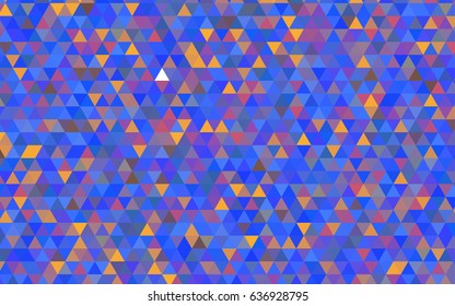 Light Multicolor vector abstract mosaic template. Glitter abstract illustration with an elegant design. The polygonal design can be used for your web site.