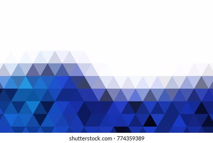 Light Multicolor vector abstract mosaic pattern. Shining colored illustration in a brand-new style. The textured pattern can be used for background.