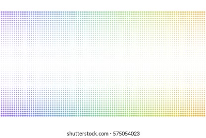 Light Multicolor vector abstract pattern with circles. Geometry template for your business design. Background with colored spheres.