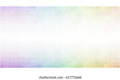 Light Multicolor vector abstract pattern with circles. Geometry template for your business design. Background with colored spheres.