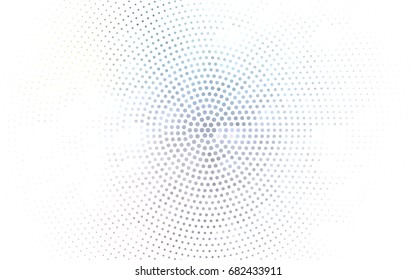 Light Multicolor vector abstract pattern with circles. Geometry template for your business design. Background with colored spheres.