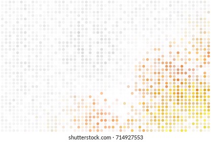 Light Multicolor vector abstract pattern with circles. Geometry template for your business design. Background with colored spheres.