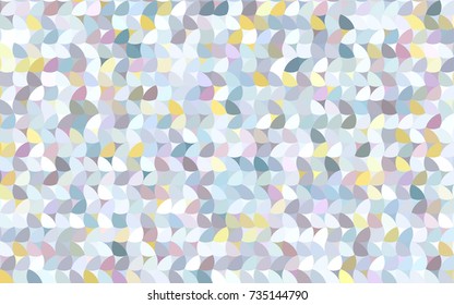Light Multicolor vector abstract pattern with circles. Geometry template for your business design. Background with colored spheres.
