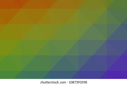 Light Multicolor vector abstract polygonal background. A completely new color illustration in a polygonal style. The template for cell phone's backgrounds.