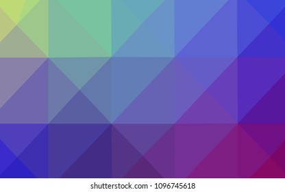 Light Multicolor vector abstract polygonal pattern. Elegant bright polygonal illustration with gradient. That new template can be used for your brand book.