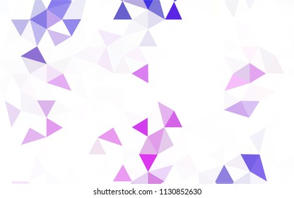 Light Multicolor vector abstract polygonal pattern. Polygonal abstract illustration with gradient. A new texture for your web site.