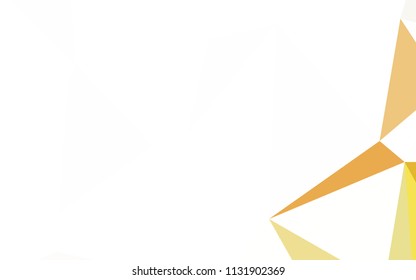 Light Multicolor vector abstract polygonal background. Shining polygonal illustration, which consist of triangles. Polygonal design for your web site.