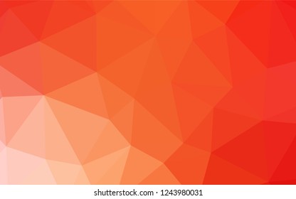 Light Multicolor vector abstract polygonal background. Glitter abstract illustration with an elegant triangles. A new texture for your web site.