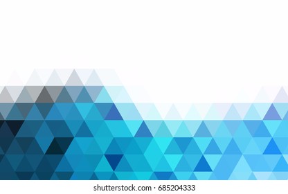 Light Multicolor vector abstract polygonal template. Creative geometric illustration in Origami style with gradient. The textured pattern can be used for background.