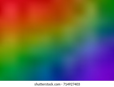 Light Multicolor vector abstract template. Modern geometrical abstract illustration with gradient. Brand-new style for your business design.