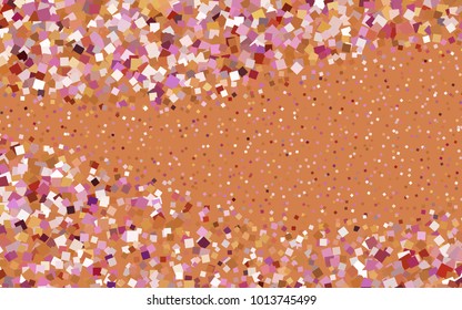 Light Multicolor vector abstract textured polygonal background. Blurry rectangular design. The pattern with repeating rectangles can be used for background.