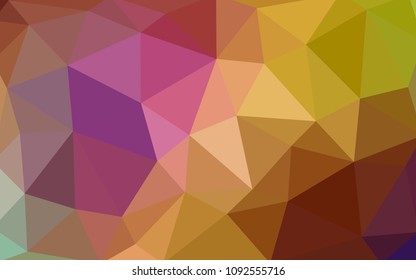 Light Multicolor vector abstract textured polygonal background. Blurry triangle design. Pattern can be used for background.