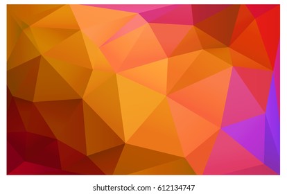 Light Multicolor vector abstract textured polygonal background. Blurry triangle design. Pattern can be used for background.
