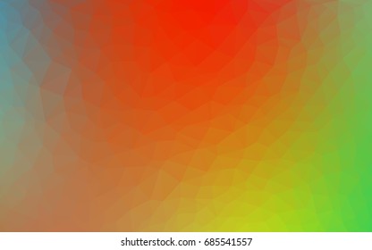 Light Multicolor vector abstract textured polygonal background. Blurry triangle design. Pattern can be used for background.