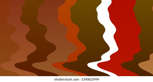 Light Multicolor vector backdrop with circular arc. Colorful illustration in circular style with lines. Template for your UI design.