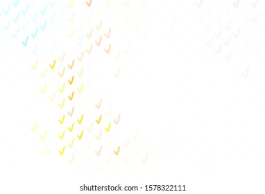 Light Multicolor vector backdrop with curved lines. Brand new colorful illustration in simple style. A completely new design for your business.