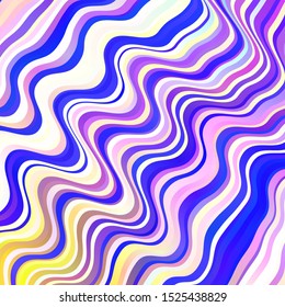Light Multicolor vector backdrop with curves. Colorful illustration, which consists of curves. Pattern for commercials, ads.
