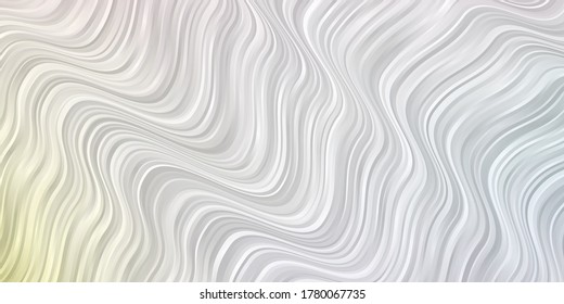 Light Multicolor vector backdrop with curves. Colorful illustration in abstract style with bent lines. Pattern for commercials, ads.