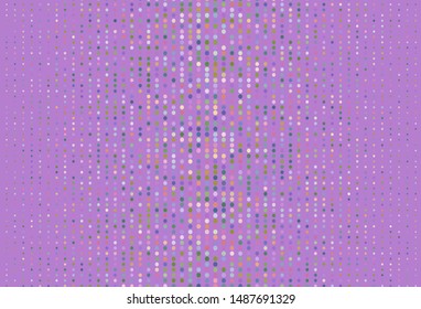 Light Multicolor vector backdrop with dots. Modern abstract illustration with colorful water drops. Pattern for textures of wallpapers.