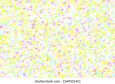 Light Multicolor vector backdrop with dots. Abstract illustration with colored bubbles in nature style. Pattern for textures of wallpapers.