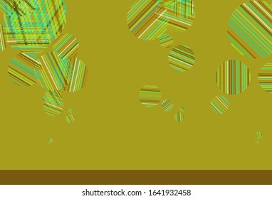 Light Multicolor vector backdrop with dots. Abstract illustration with colored bubbles in nature style. Design for your business advert.