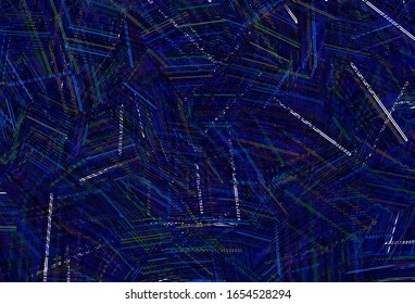 Light Multicolor vector backdrop with dots. Glitter abstract illustration with blurred drops of rain. Pattern for textures of wallpapers.
