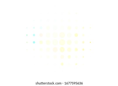 Light Multicolor vector backdrop with dots. Modern abstract illustration with colorful water drops. Pattern for beautiful websites.