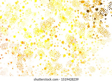 Light Multicolor vector backdrop with memphis shapes. Simple colorful illustration with abstract gradient shapes. Background for a cell phone.