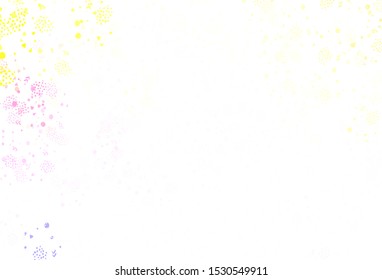 Light Multicolor vector backdrop with memphis shapes. Simple colorful illustration with abstract gradient shapes. Background for a cell phone.