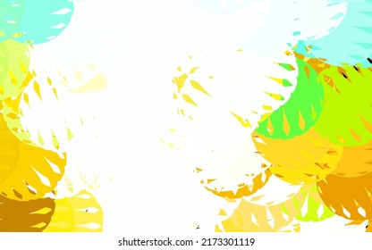 Light Multicolor vector backdrop with memphis shapes. Decorative design in abstract style with random forms. Elegant design for wallpapers.