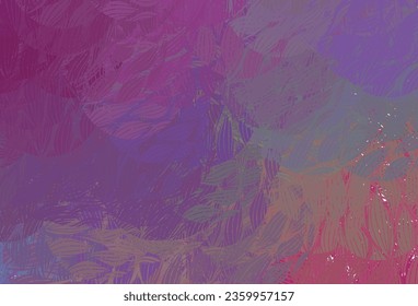 Light Multicolor vector backdrop with memphis shapes. Colorful chaotic forms with gradient in modern style. Background for a cell phone.