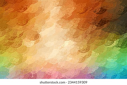 Light Multicolor vector backdrop with polygonal shapes. Illustration with colorful gradient shapes in abstract style. Background for a cell phone.