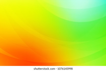 Light Multicolor vector background with abstract circles. A vague circumflex abstract illustration with gradient. Pattern for your business design.