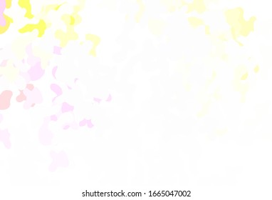 Light Multicolor vector background with abstract shapes. Illustration with colorful gradient shapes in abstract style. Modern design for your business card.