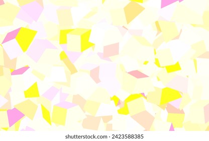 Light Multicolor vector background with abstract shapes. Illustration with colorful gradient shapes in abstract style. Background for a cell phone.