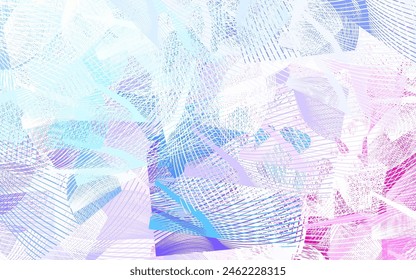 Light Multicolor vector background with abstract shapes. Illustration with colorful gradient shapes in abstract style. Simple design for your web site.