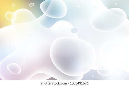 Light Multicolor vector background with bent ribbons. Modern gradient abstract illustration with bandy lines. A completely new template for your business design.