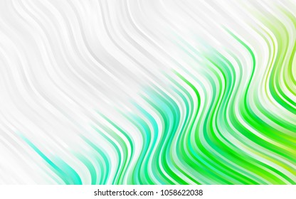 Light Multicolor vector background with bent lines. An elegant bright illustration with gradient. The best blurred design for your business.