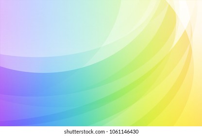 Light Multicolor vector background with bent lines. Creative illustration in halftone marble style with gradient. A new texture for your  ad, booklets, leaflets.