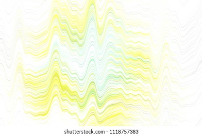 Light Multicolor vector background with bent ribbons. Colorful abstract illustration with gradient lines. A completely new memphis design for your business.