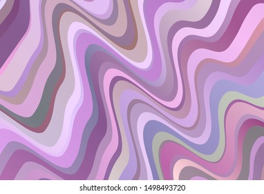 Light Multicolor vector background with bent lines. Colorful illustration in simple style with gradient. The best colorful design for your business.