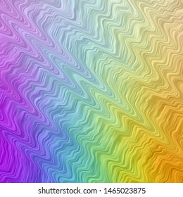 Light Multicolor vector background with bows. Colorful illustration in circular style with lines. Pattern for commercials, ads.