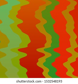 Light Multicolor vector background with bows. Illustration in halftone style with gradient curves. Template for cellphones.