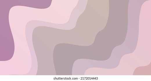 Light Multicolor vector background with bows. Colorful abstract illustration with gradient curves. Template for cellphones.
