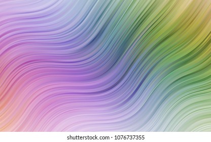 Light Multicolor vector background with bubble shapes. A sample with blurred bubble shapes. The template for cell phone backgrounds.