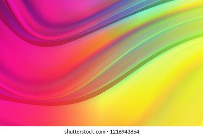 Light Multicolor vector background with bubble shapes. A completely new color illustration in marble style. A new texture for your  ad, booklets, leaflets.