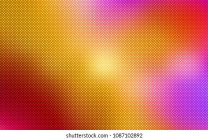 Light Multicolor vector background with bubbles. Blurred decorative design in abstract style with bubbles. Pattern can be used for futuristic ad, booklets.