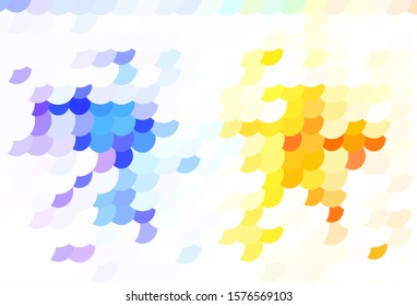 Light Multicolor vector background with bubbles. Blurred decorative design in abstract style with bubbles. New template for your brand book.