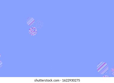 Light Multicolor vector background with bubbles. Illustration with set of shining colorful abstract circles. Design for your business advert.